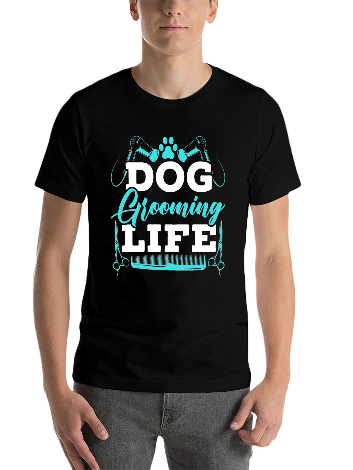 Dog Grooming Life T-Shirt - Unisex Graphic Tee
