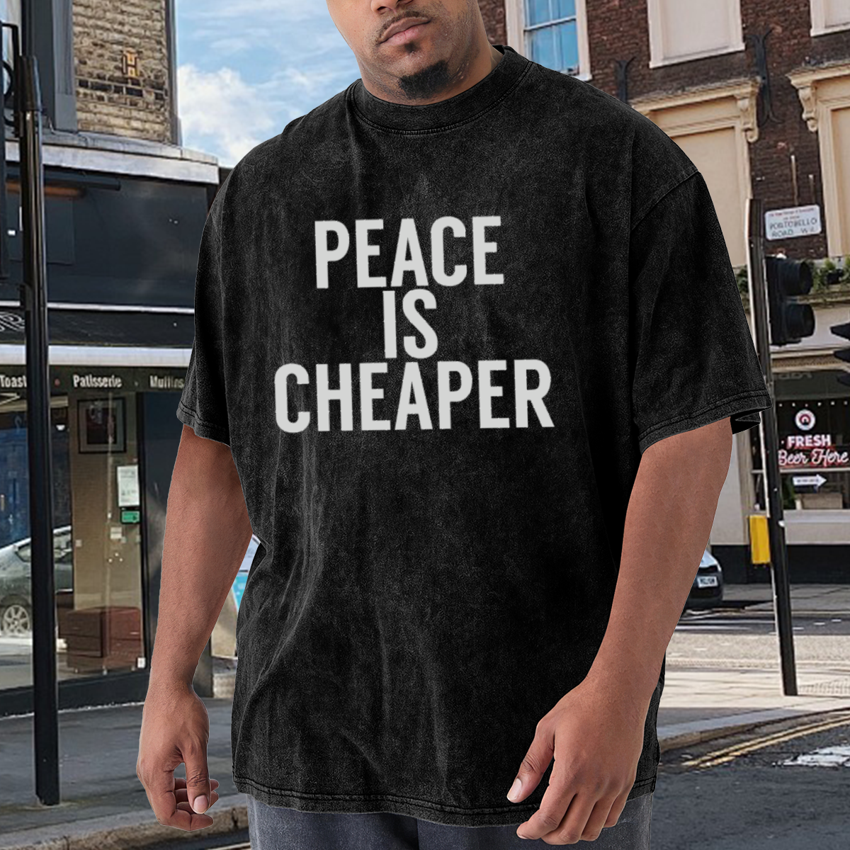 PEACE IS CHEAPER