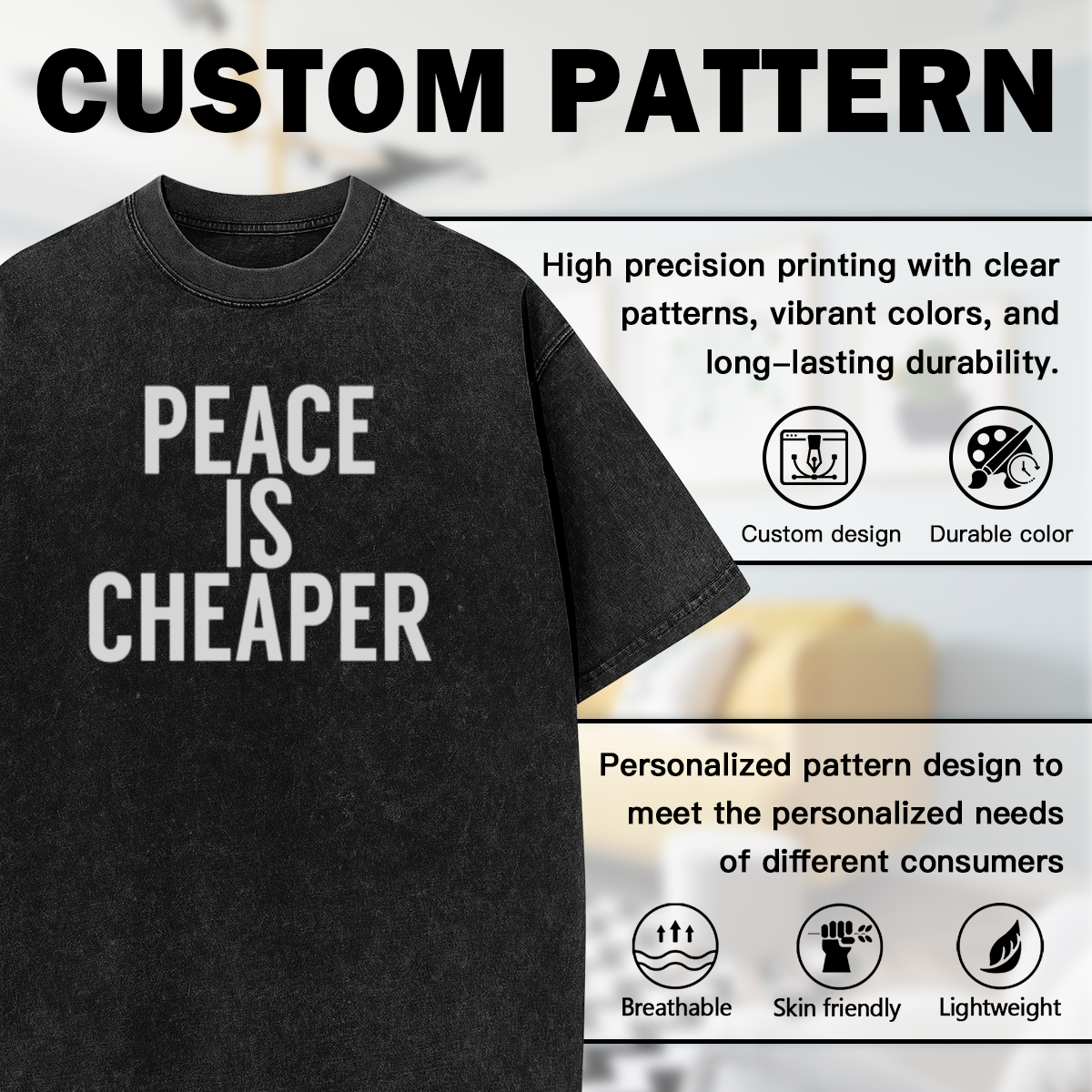 PEACE IS CHEAPER