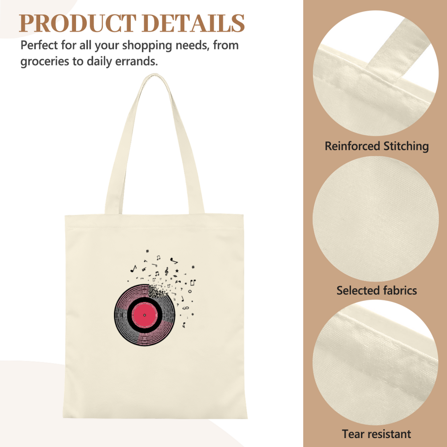 Green Arrow Retro Circle Hero Canvas Bag | DC Comics Superhero Fan Daily Tote
