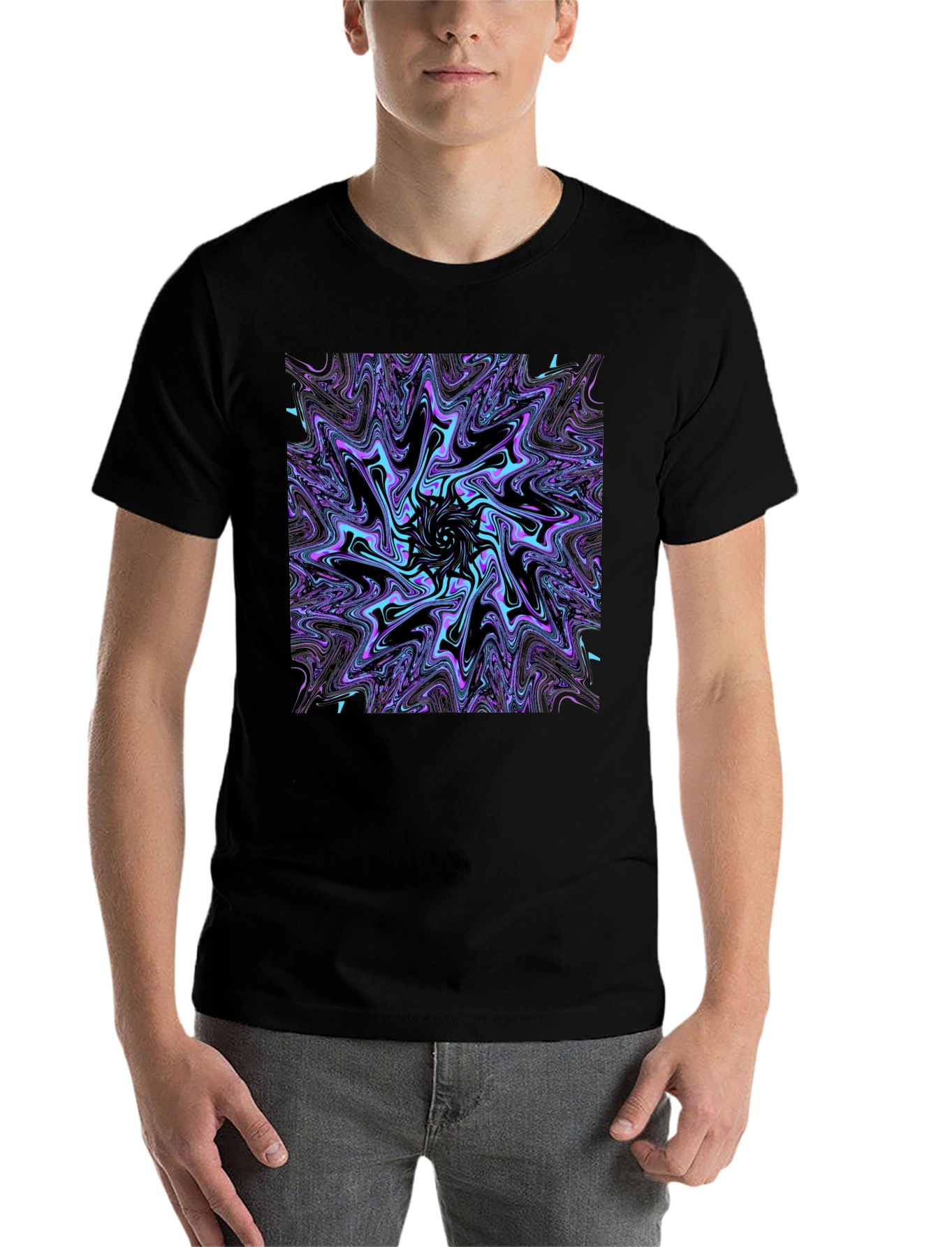 Psychedelic Swirl Graphic Tee