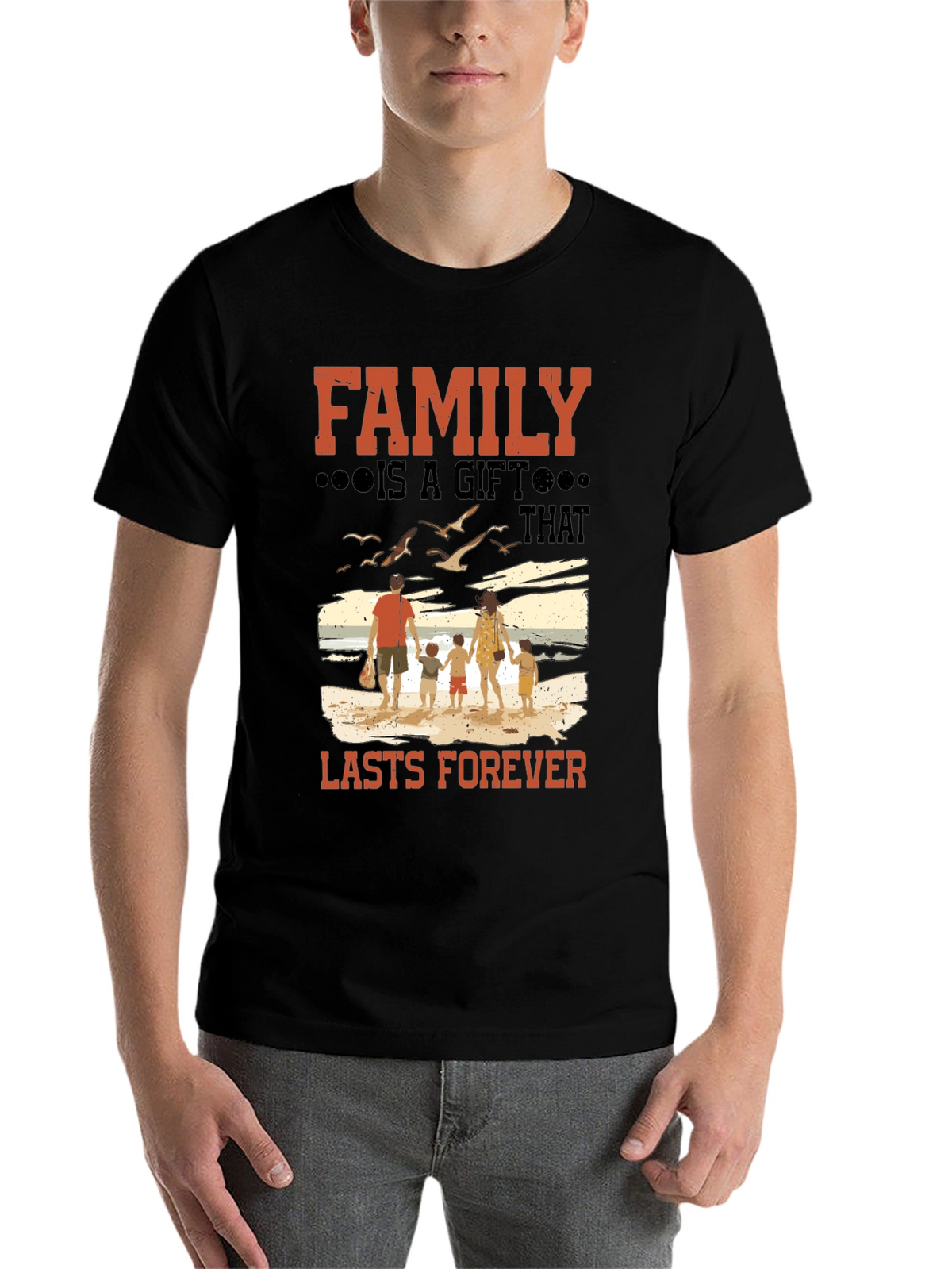 Family is a Gift Graphic T-Shirt