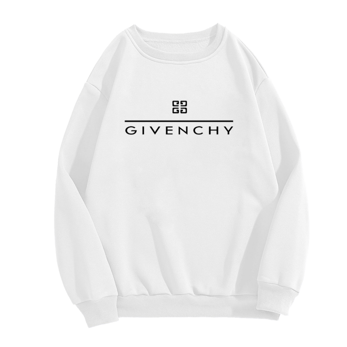 Luxury GIVENCHY Logo Minimal Crewneck Sweatshirt