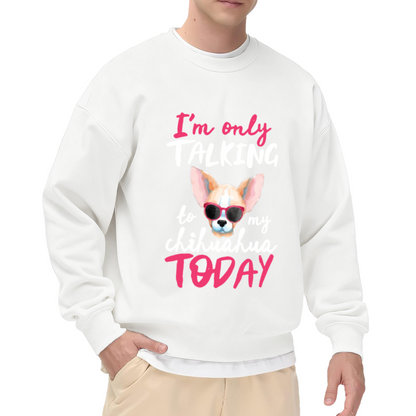 Juicy Cheeseburger Foodie Cartoon Graphic Crewneck Sweatshirt