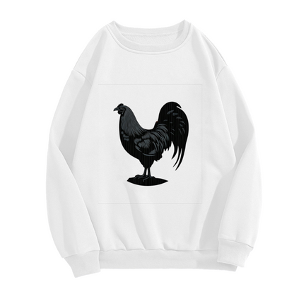 The Firstfruit Cartoon Boy & Fruit Fun Graphic Crewneck Sweatshirt