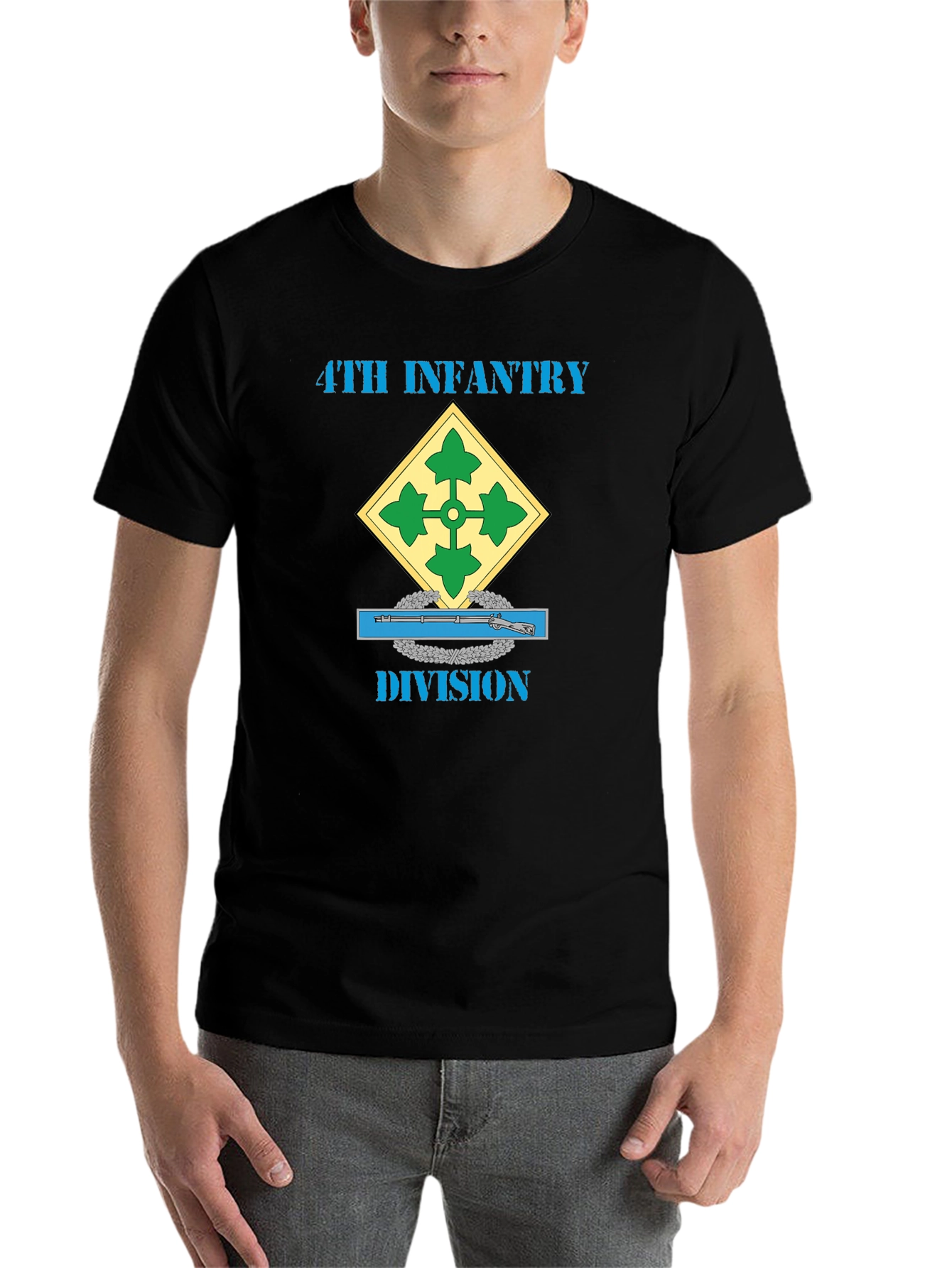 4th Infantry Division Graphic T-Shirt