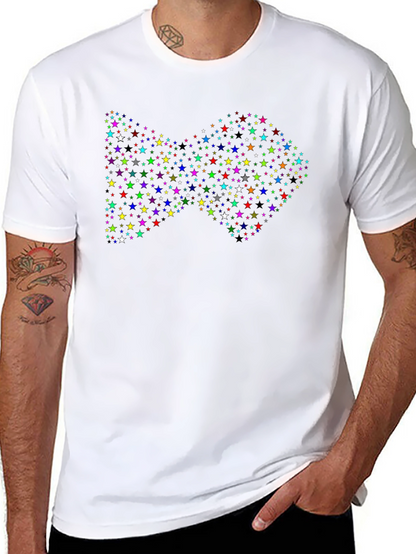 Starry Fish Graphic Black T-Shirt