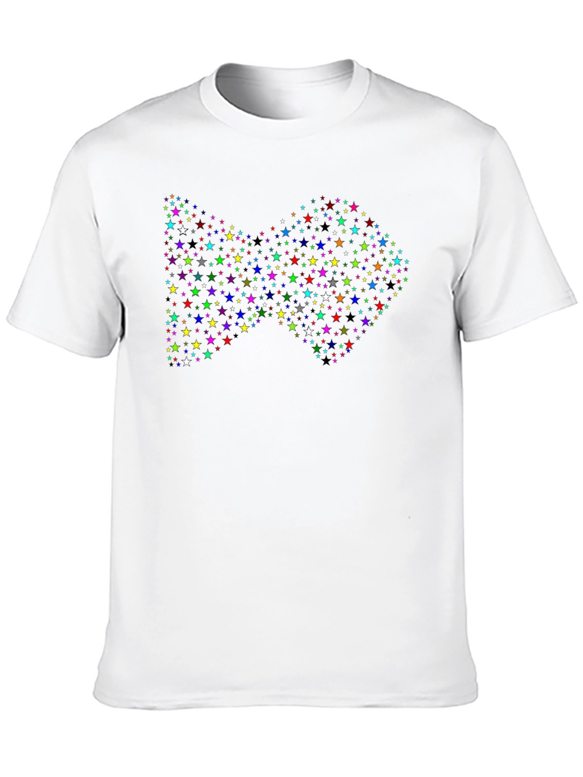 Starry Fish Graphic Black T-Shirt