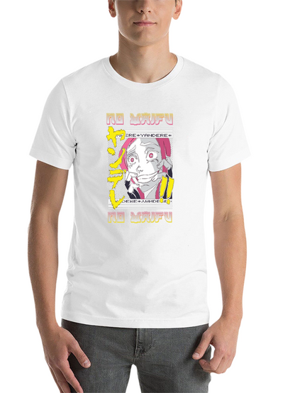 No Waifu Yandere Anime Graphic Tee