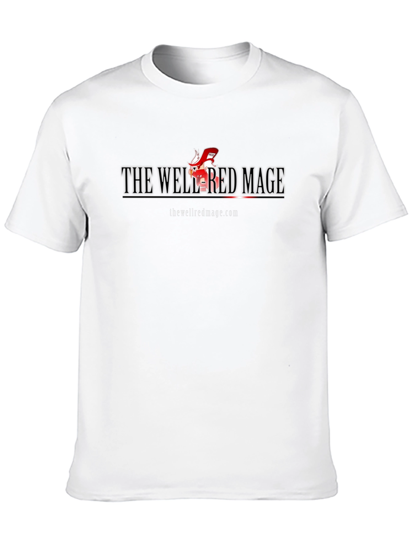 The Well-Read Mage Black T-Shirt