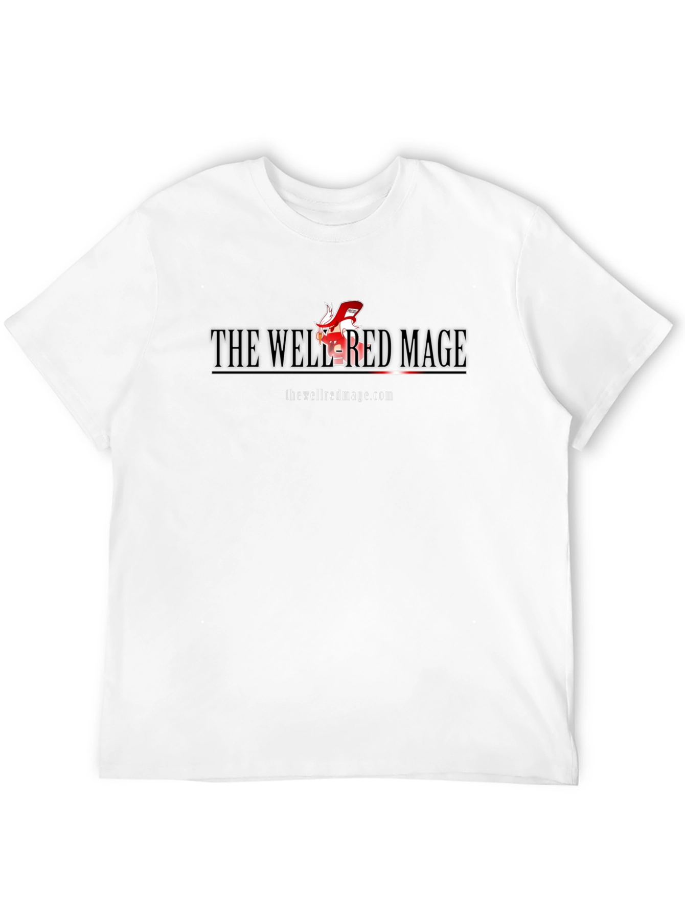 The Well-Read Mage Black T-Shirt