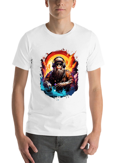 DJ Monkey Graphic Tee - Cool & Unique Design