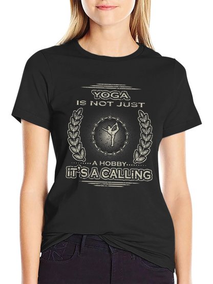 Yoga Is A Calling Graphic T-Shirt
