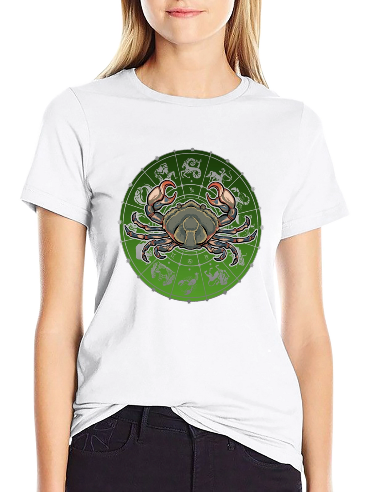 Cancer Zodiac Graphic Tee - Astrology T-Shirt
