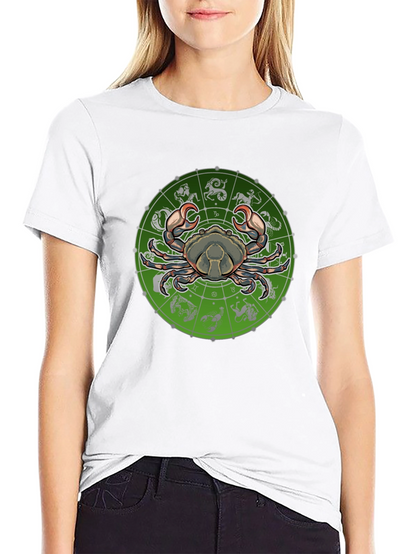 Cancer Zodiac Graphic Tee - Astrology T-Shirt