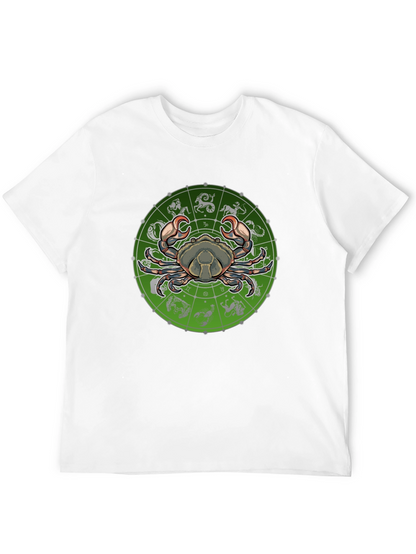 Cancer Zodiac Graphic Tee - Astrology T-Shirt