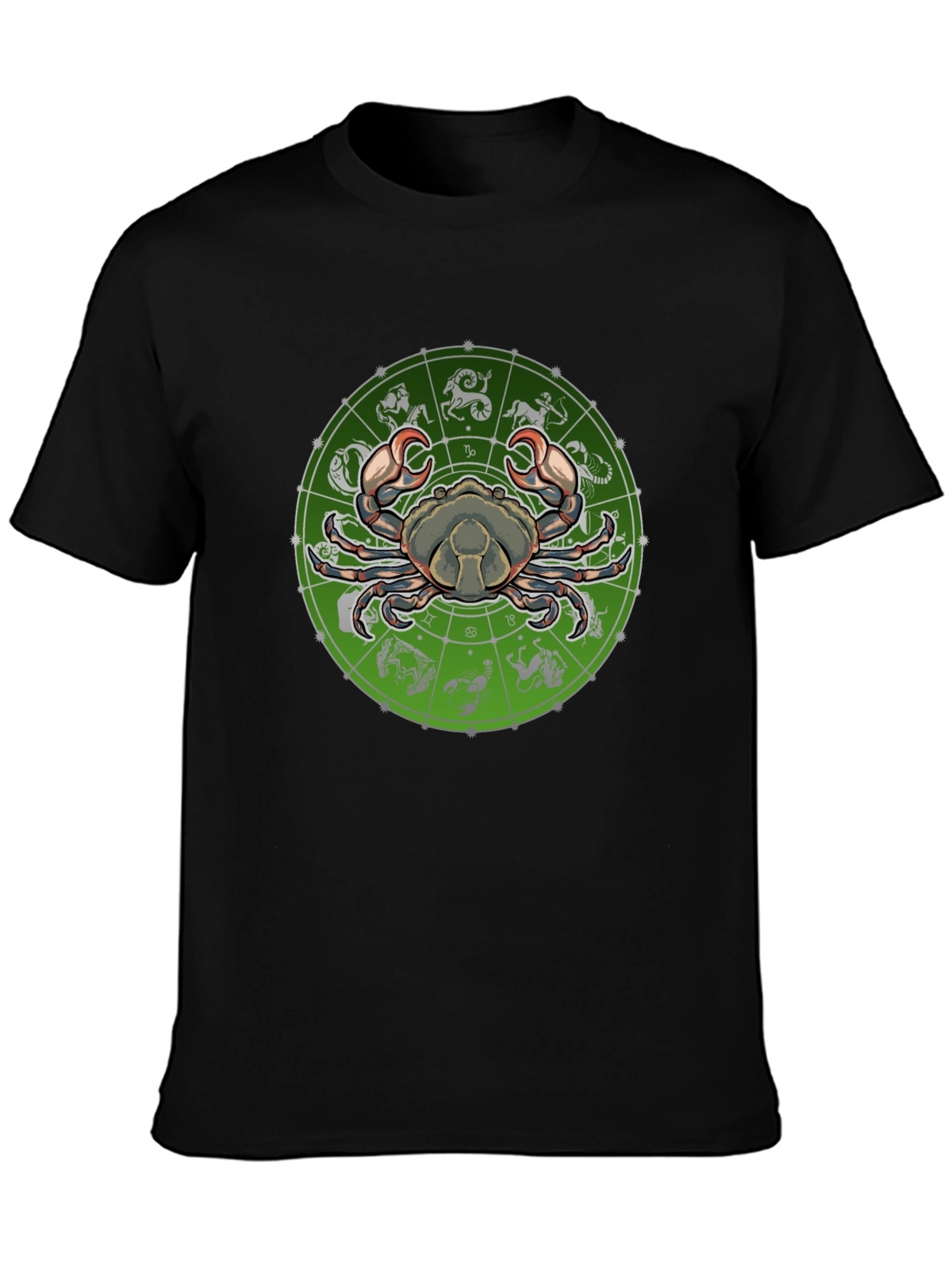 Cancer Zodiac Graphic Tee - Astrology T-Shirt