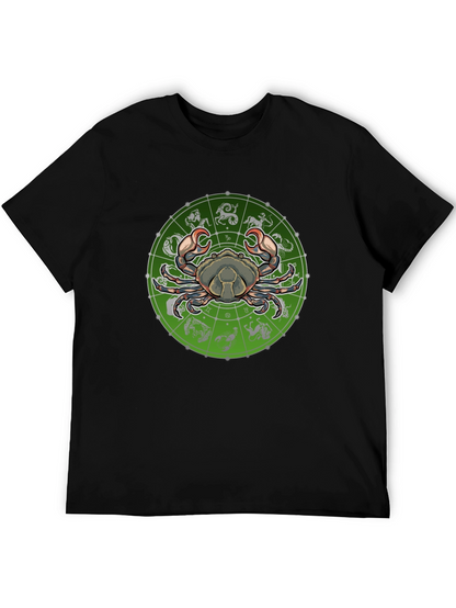 Cancer Zodiac Graphic Tee - Astrology T-Shirt
