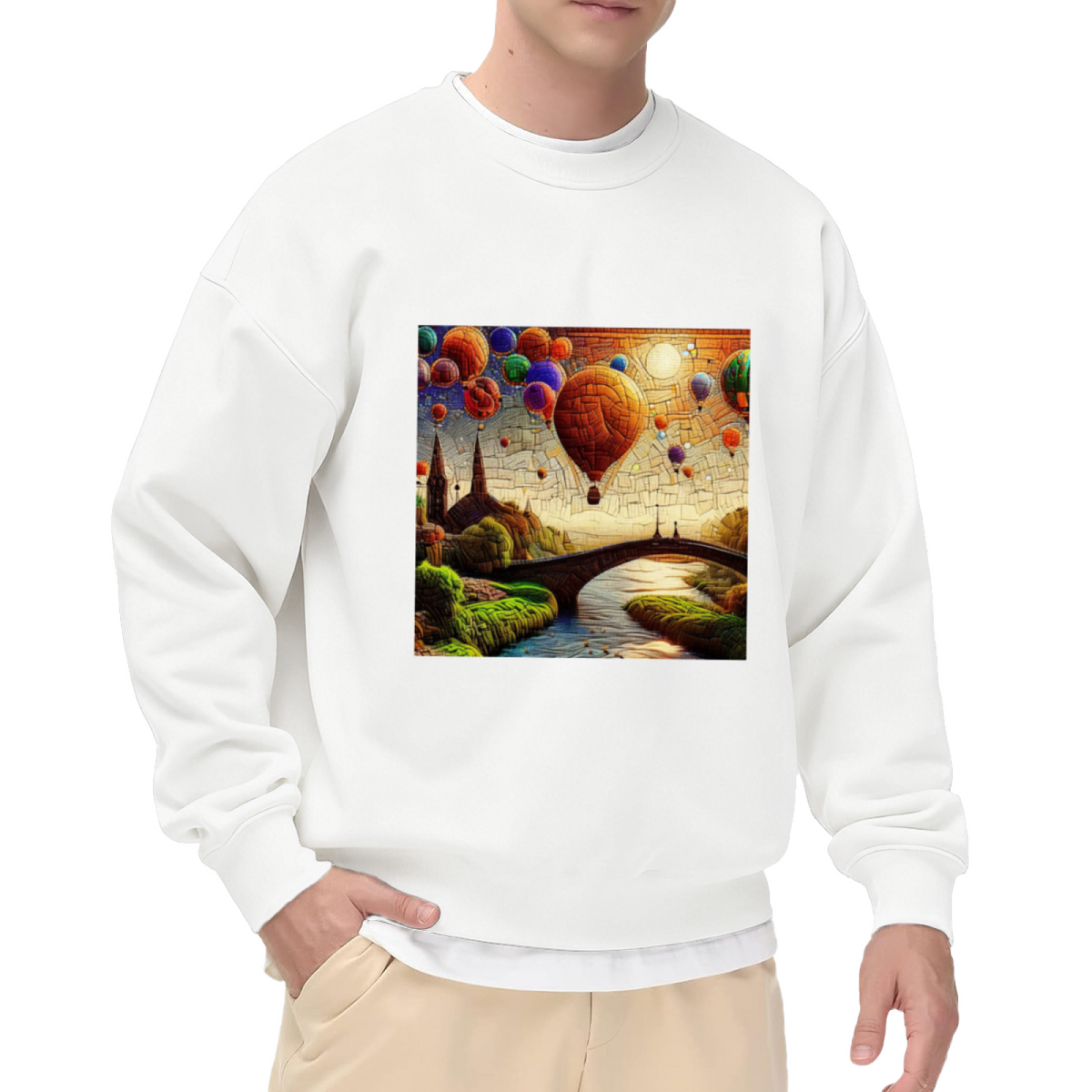 I¡¯m Only Talking To My Chihuahua Cute Dog Lover Crewneck Sweatshirt