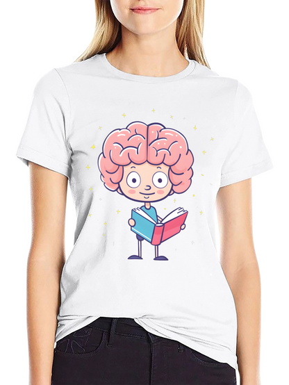 Brainy Bookworm Graphic Tee