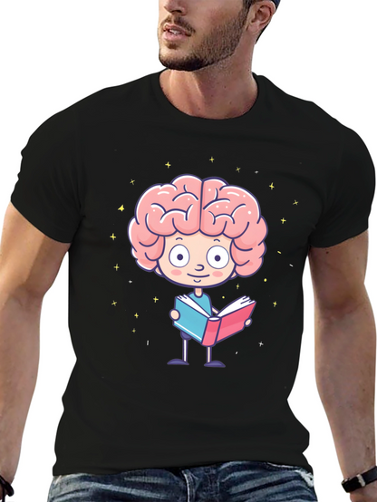 Brainy Bookworm Graphic Tee