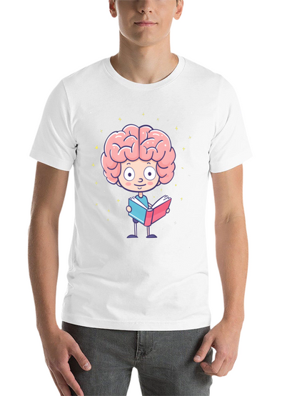 Brainy Bookworm Graphic Tee