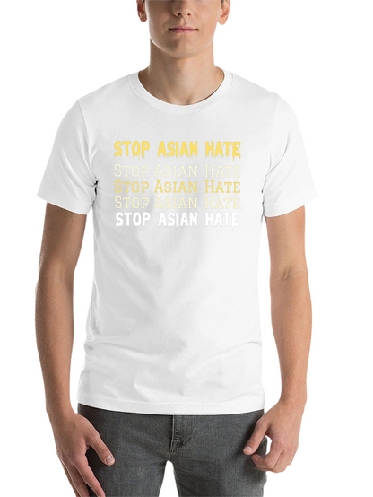 Stop Asian Hate Graphic Tee - Unisex Activism T-Shirt