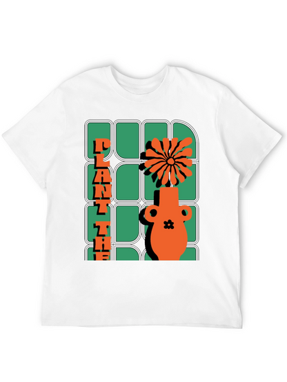 Plant The Seed T-Shirt - Retro Floral Design