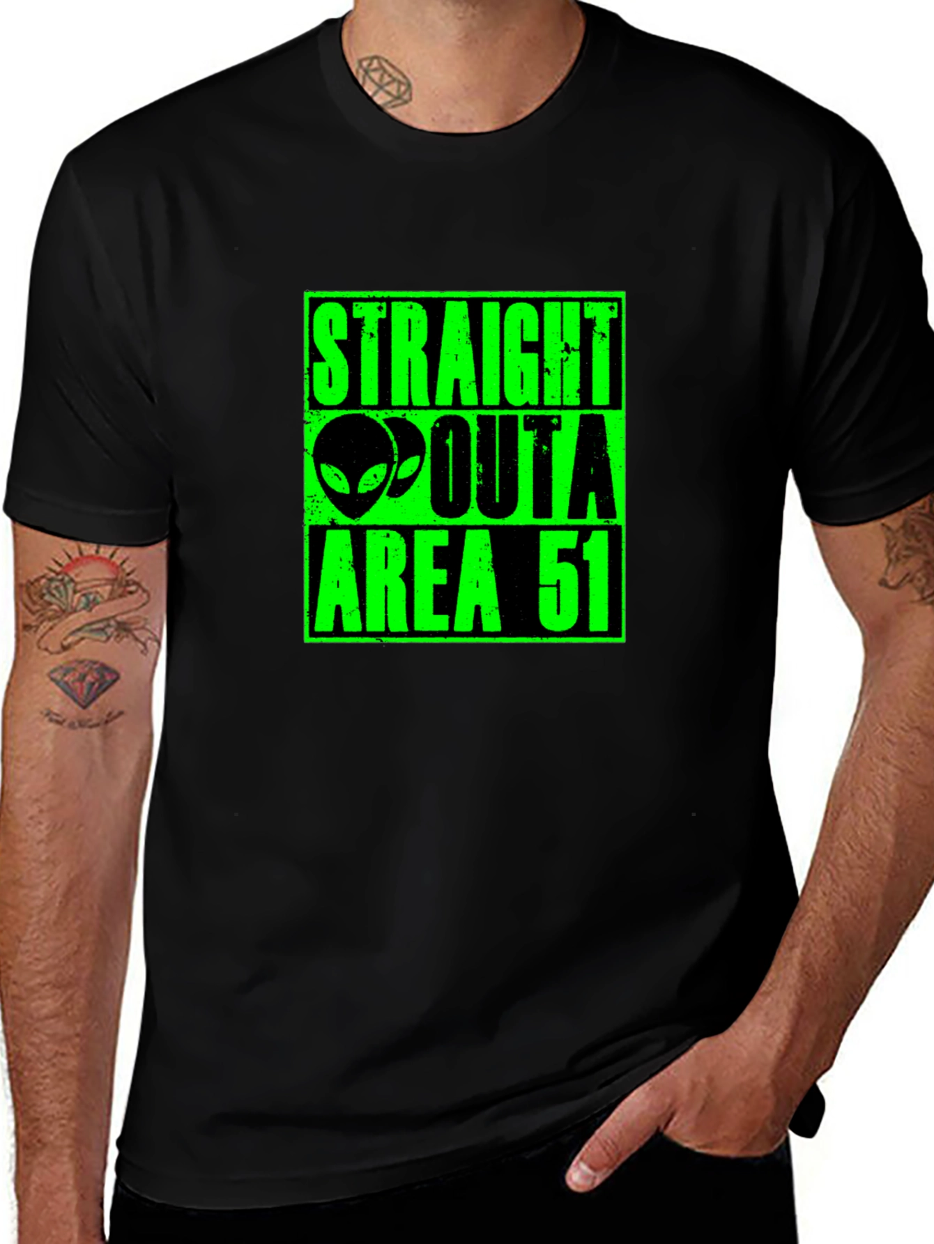 Straight Outta Area 51 Graphic Tee