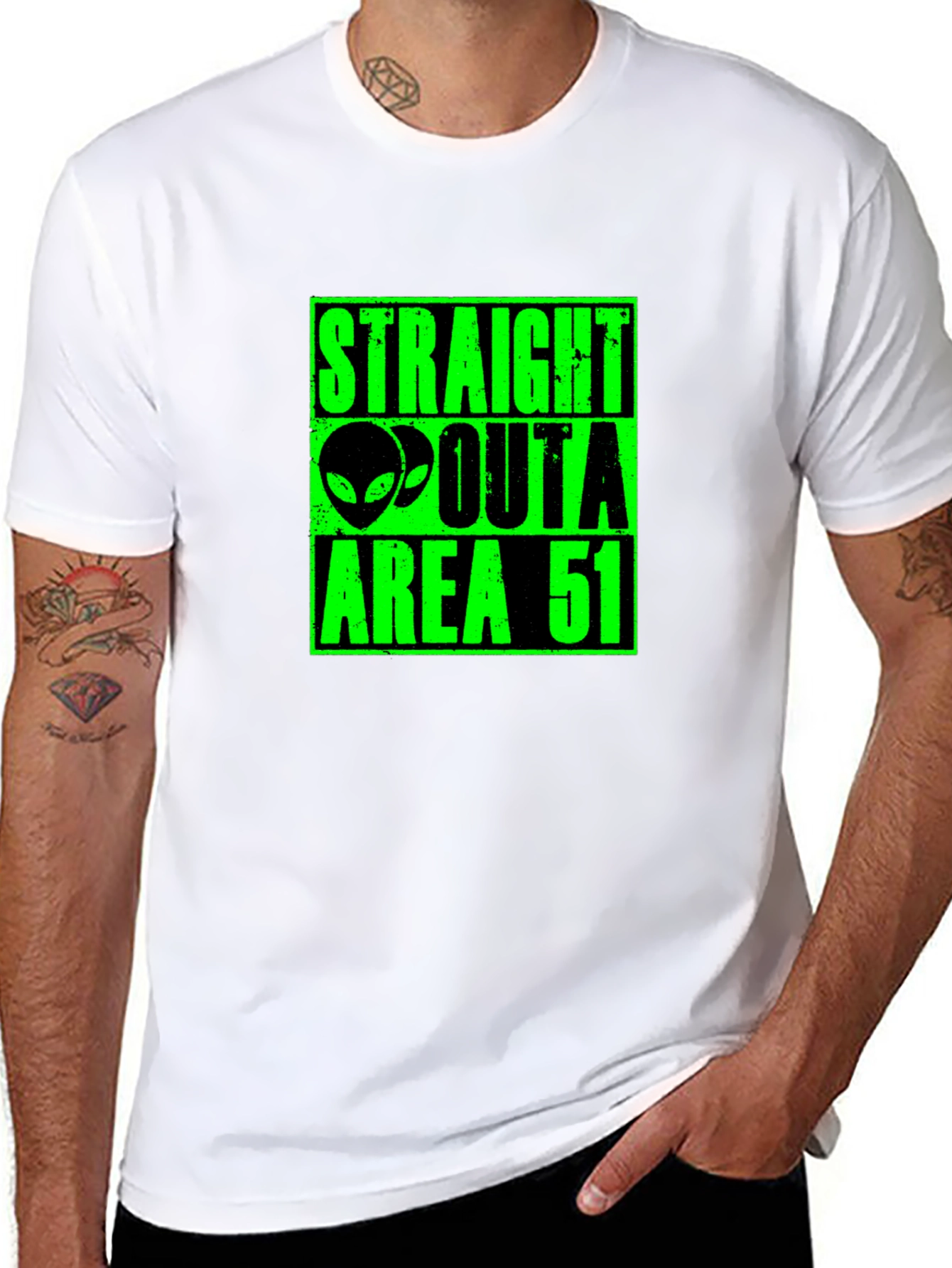 Straight Outta Area 51 Graphic Tee