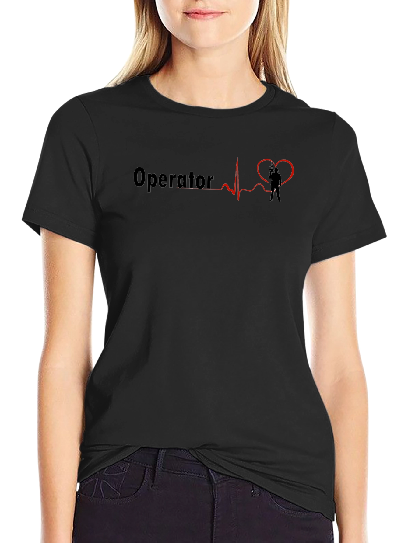 Operator Heartbeat Graphic T-Shirt