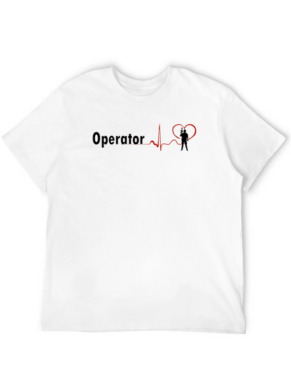 Operator Heartbeat Graphic T-Shirt