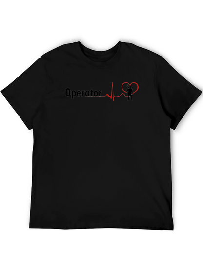 Operator Heartbeat Graphic T-Shirt