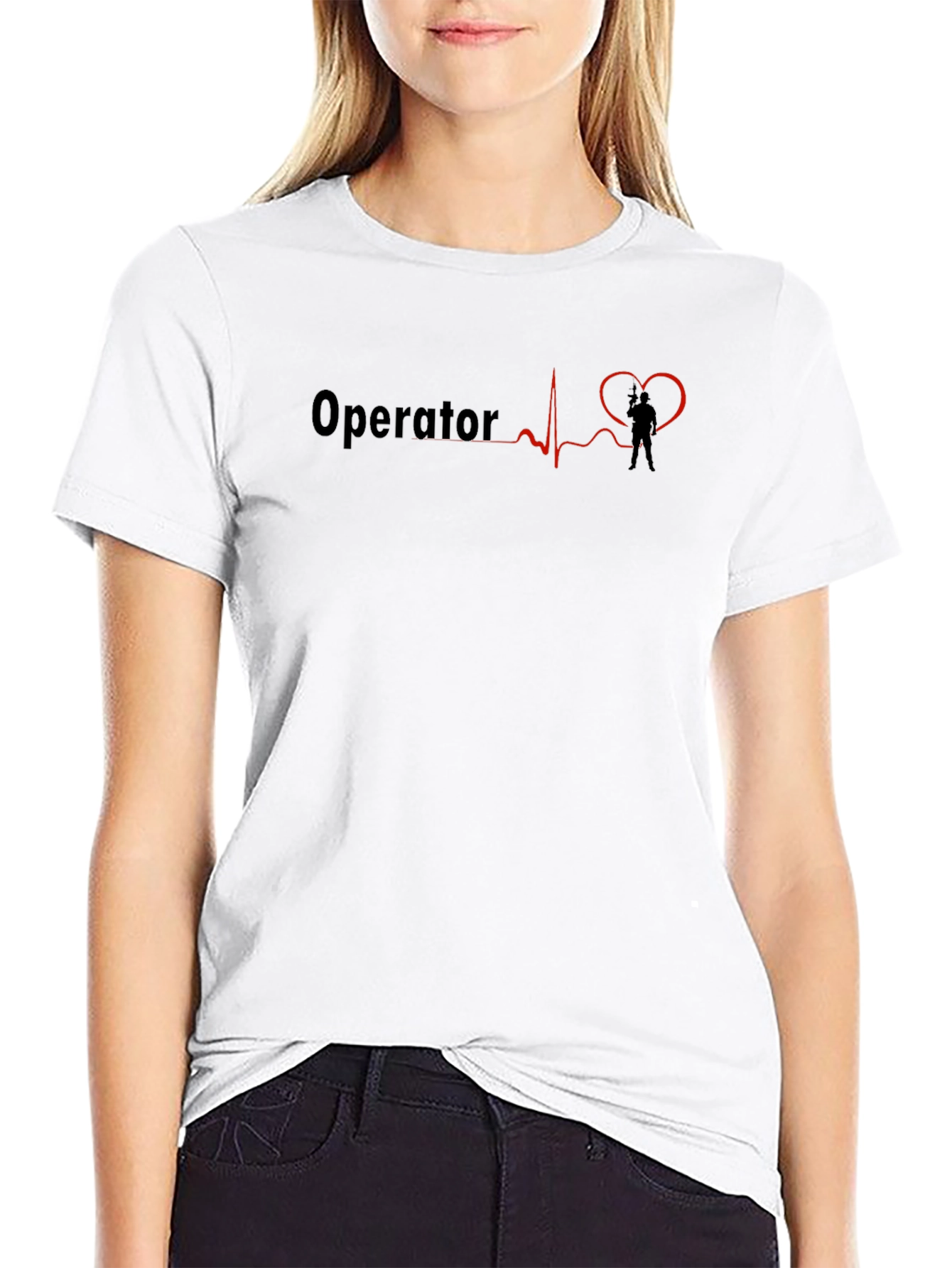 Operator Heartbeat Graphic T-Shirt