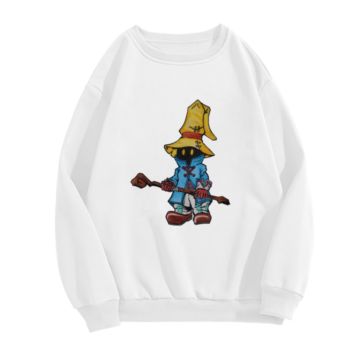 Vivi Black Mage Final Fantasy IX Retro Game Crewneck Sweatshirt