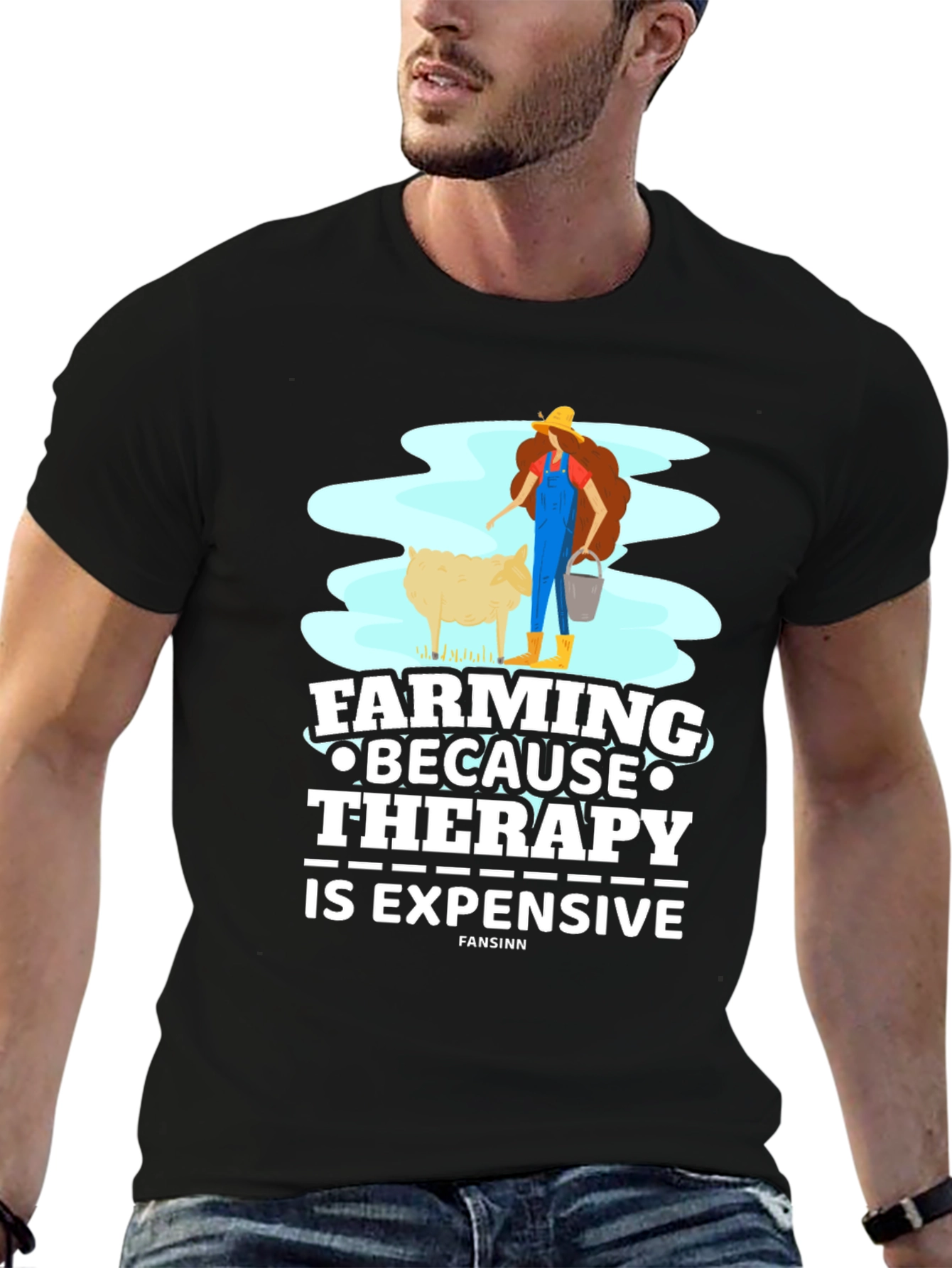 Farming Therapy Graphic Tee