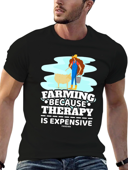 Farming Therapy Graphic Tee