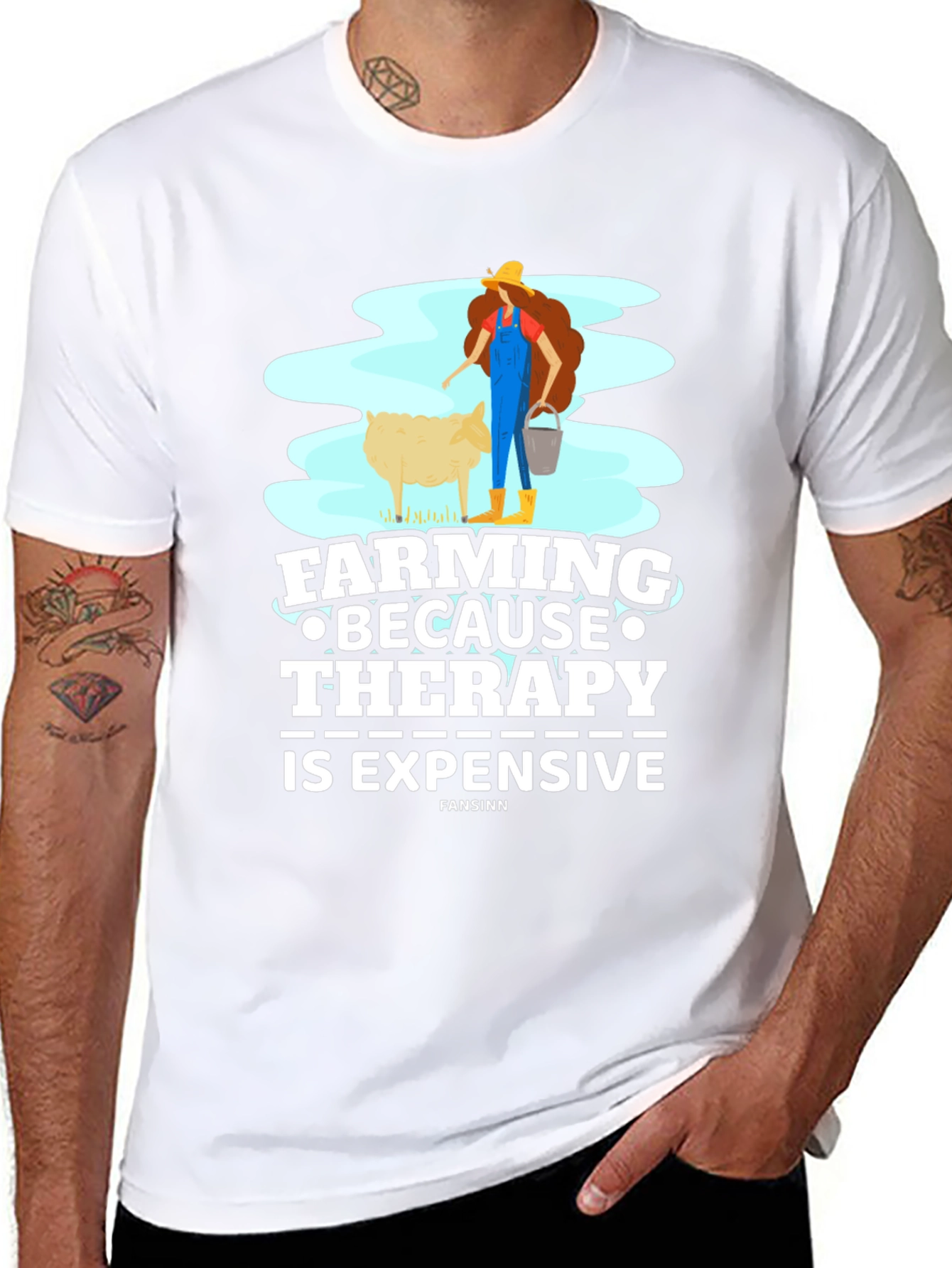 Farming Therapy Graphic Tee