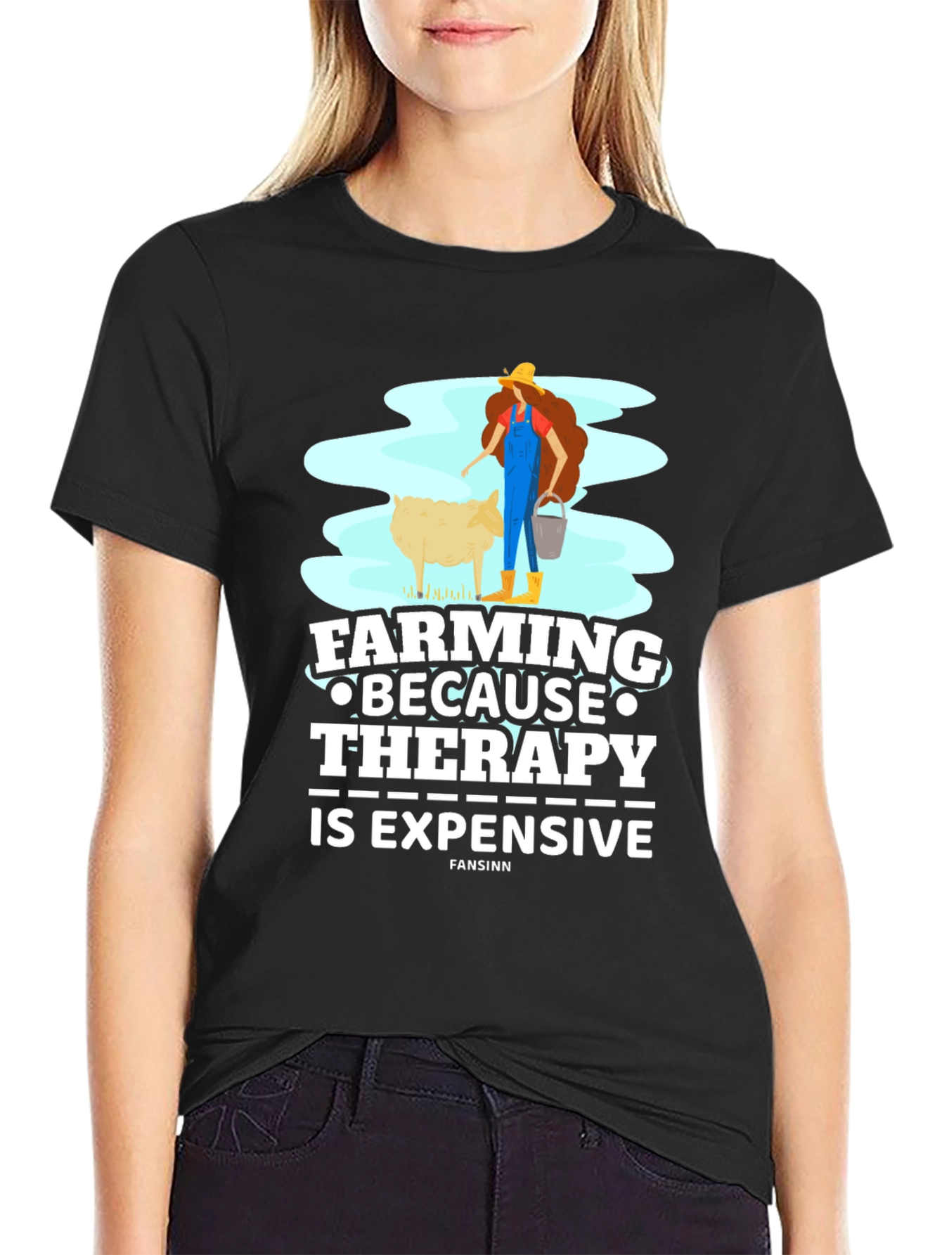Farming Therapy Graphic Tee