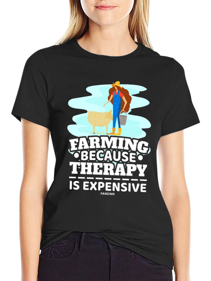 Farming Therapy Graphic Tee