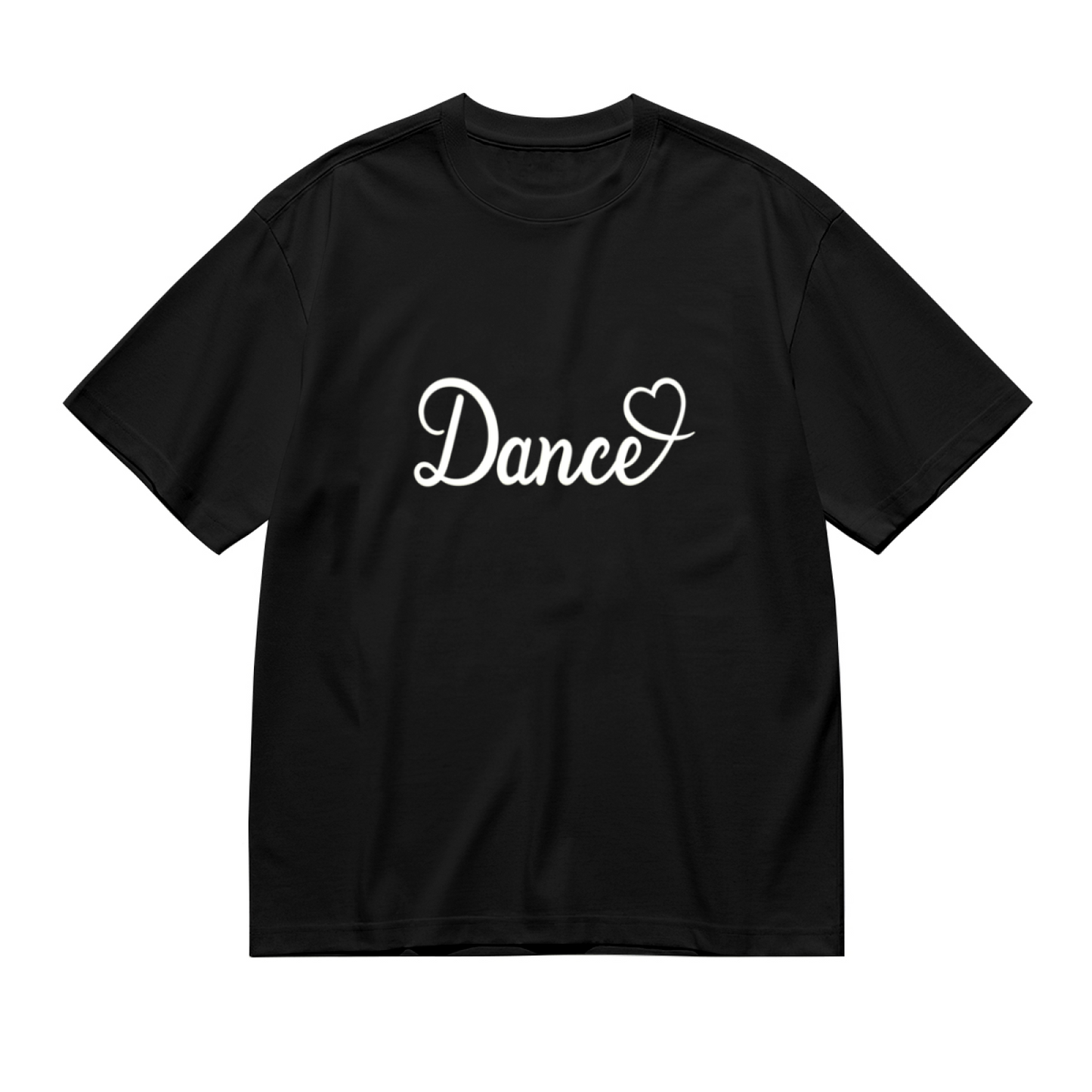 Elegant Dance Heart Cursive Script Women¡¯s Tee