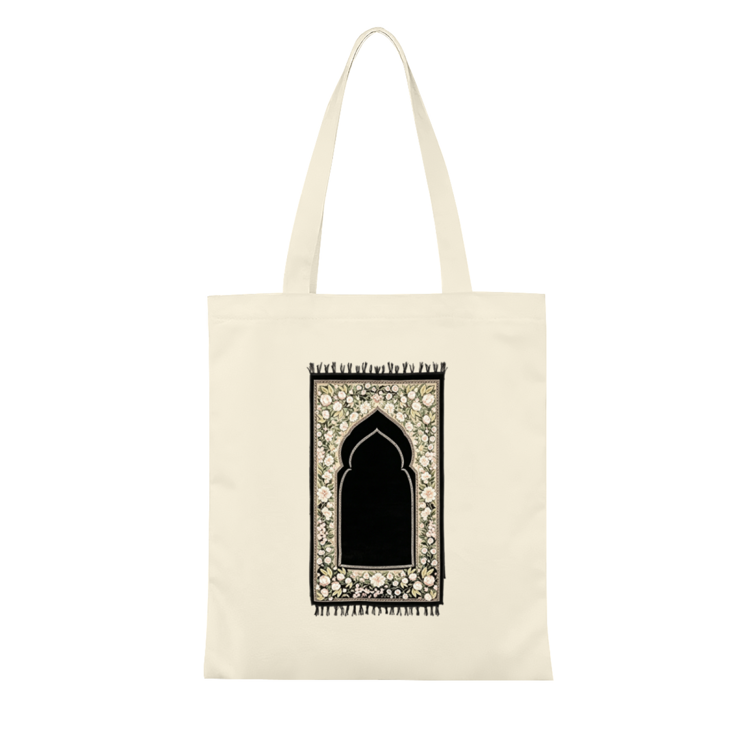 Books & Blooms Literary Canvas Bag | Too Many Books Bookworm Aesthetic Shoulder Tote