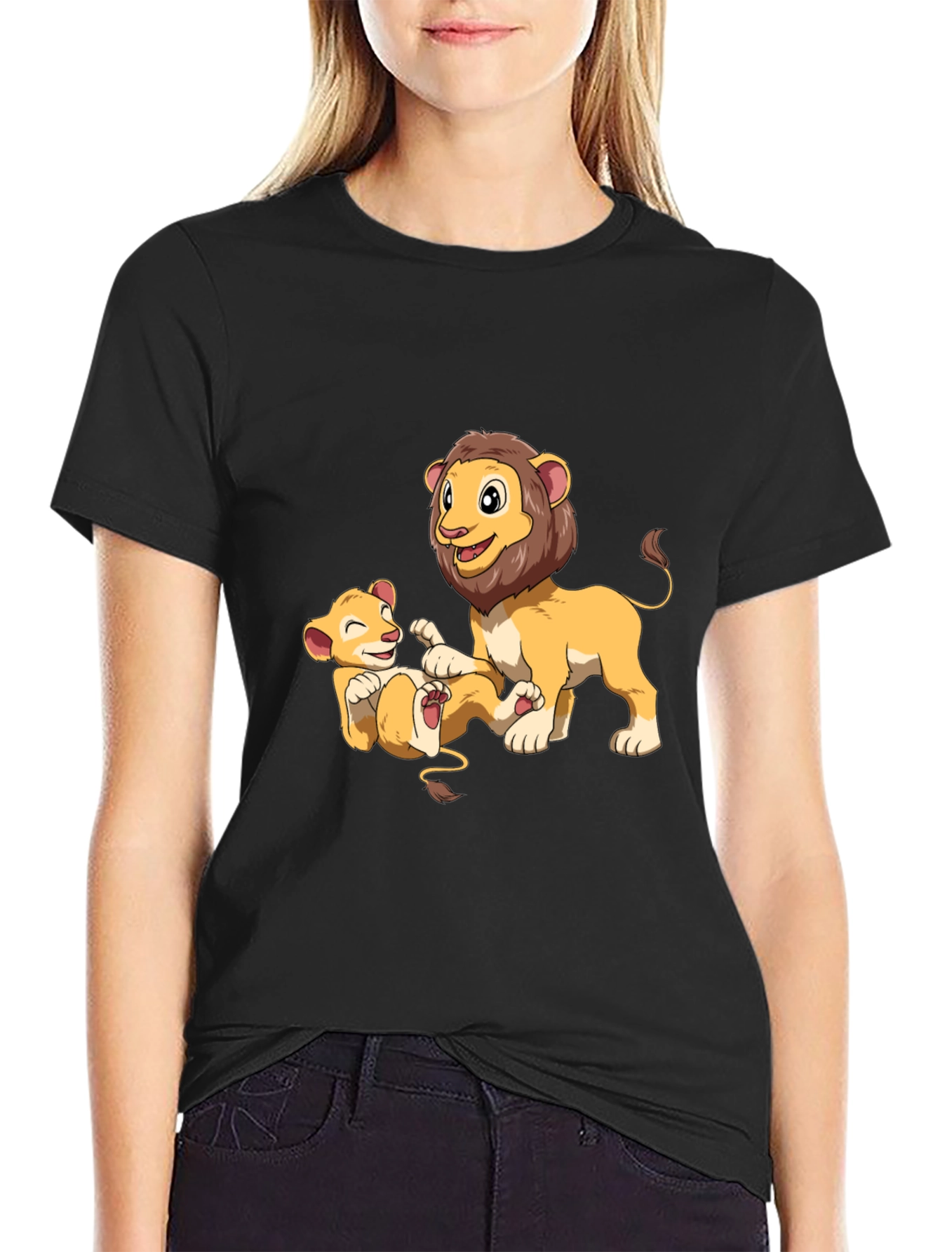 Lion King T-Shirt - Simba and Mufasa