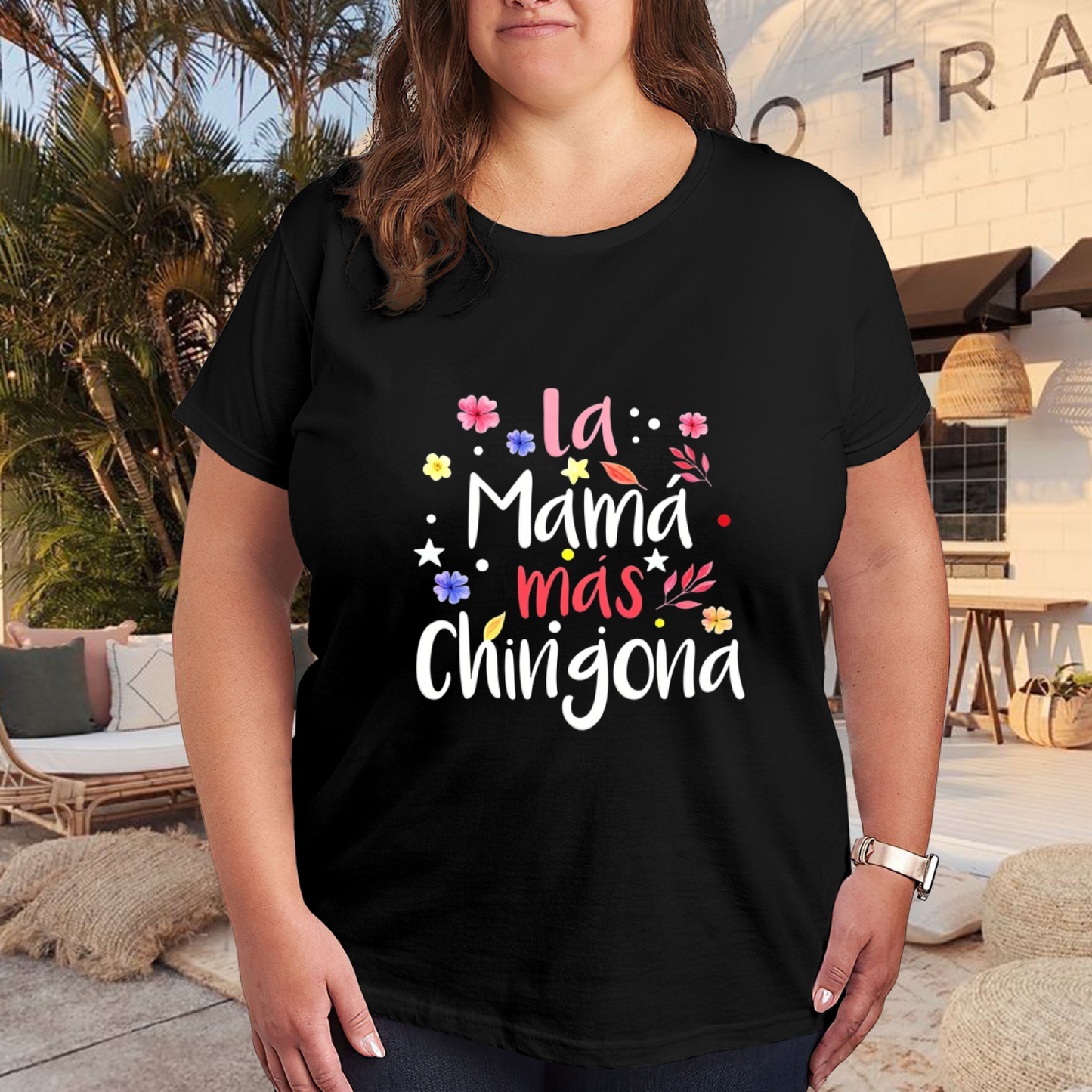 Minimal Coastal Shell Lily Sea Turtle Beach Lover Tee