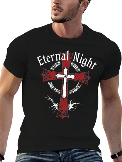 Eternal Night Templar T-Shirt - Gothic Design