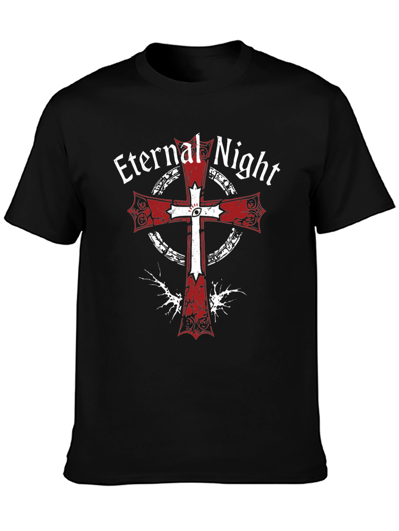 Eternal Night Templar T-Shirt - Gothic Design
