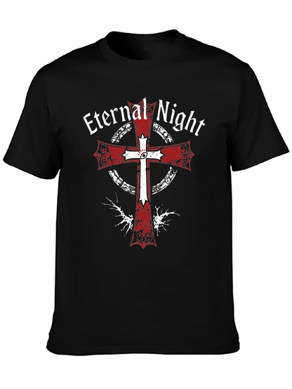 Eternal Night Templar T-Shirt - Gothic Design