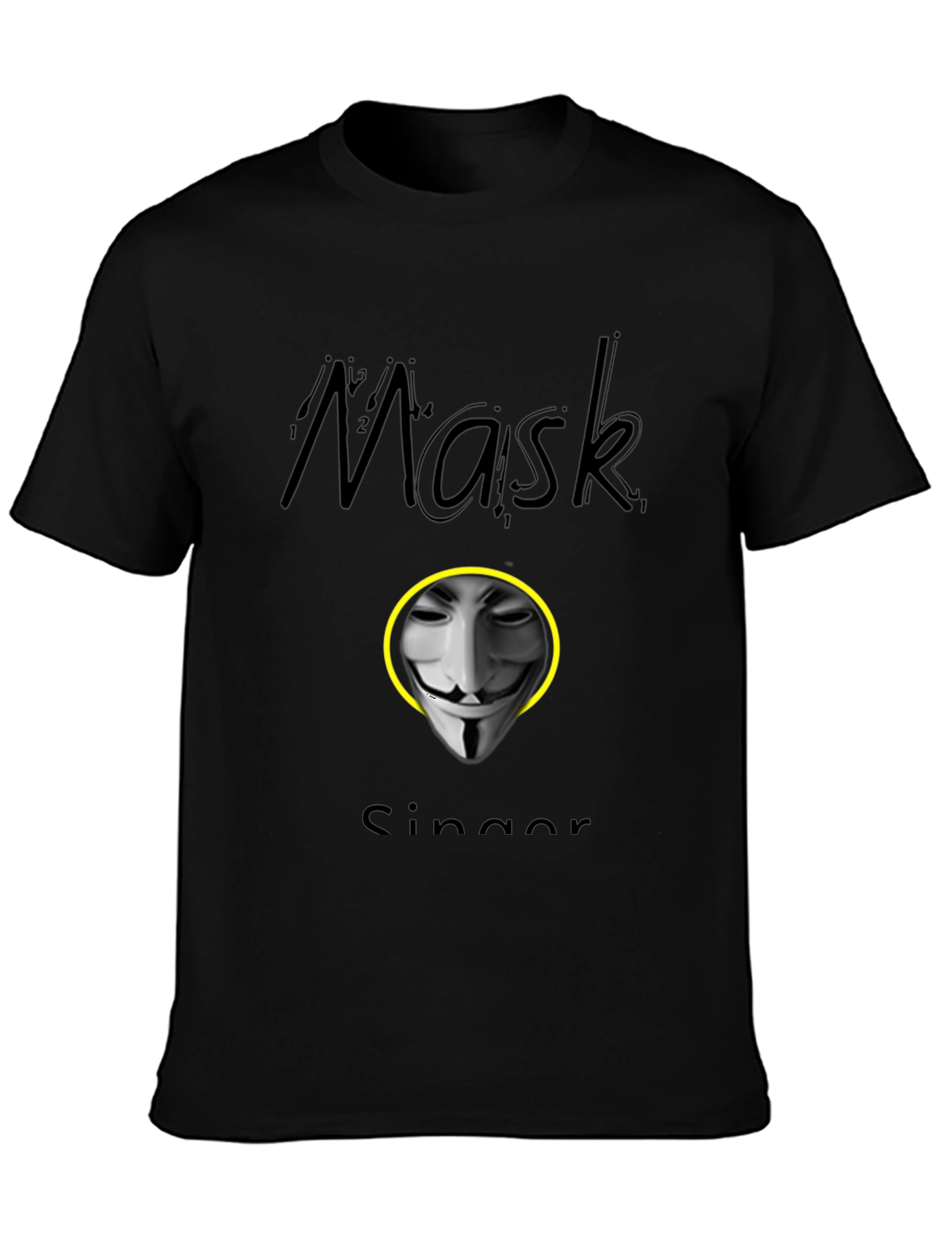 Masked Singer T-Shirt - Anonymous Mask Tee