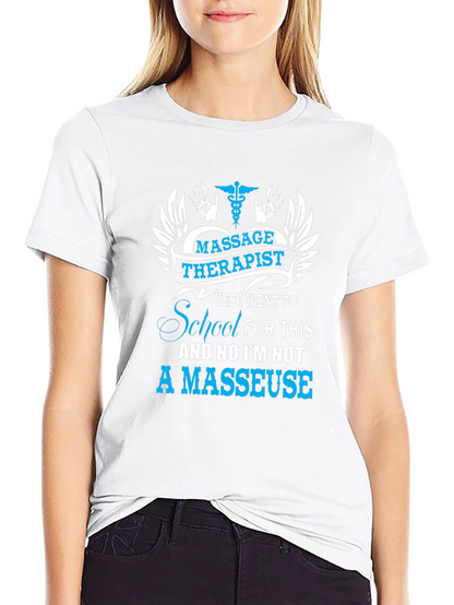 Massage Therapist T-Shirt Funny Gift Idea
