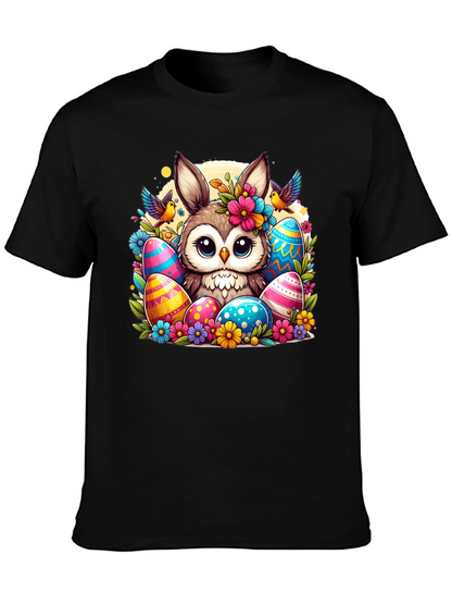 Easter Owl Bunny T-Shirt